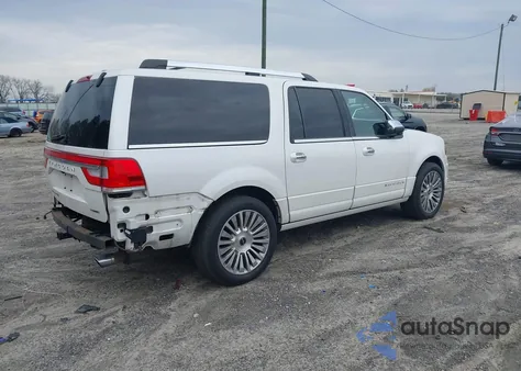 2016 Lincoln Navigator L Select z USA, uszkodzony, nr VIN 5LMJJ3HT6GEL02240